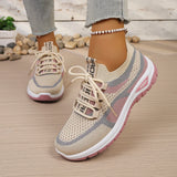 Women's Shoes Double-Color Work Shoes for Ladies, Single Shoes Casual Sneaker Shoes Woman 2026 Free Shipping Shoes