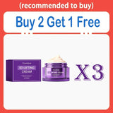 Viareline 3D Lifting Cream, Face & Neck Firming Moisturizer, Improve Skin Elasticity Anti-Aging Daily Facial Cream 50g