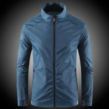 Men's sun protection clothes for summer ultra-thin breathable ice silk trendy fashion UV resistant air conditioning jacket jacke