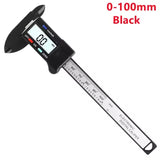 150mm 100mm Electronic Digital Caliper Carbon Fiber Dial Vernier Caliper Gauge Micrometer Measuring Tool Digital Ruler