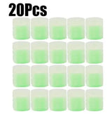 20Pc Luminous Valve Caps Fluorescent Night Glowing Decor Car Motorcycle Bicycle Wheel Hub Valve Stem Cap Styling Car Accessories