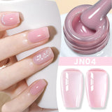 BORN PRETTY 83 Colors 10ml Jelly Nude Gel Nail Polish Autumn Amber Semi Transparent Manicure Soak off UV LED Nails Gel Varnish