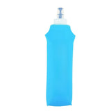 150ml/250ml/500ml Collapsible Silicone Water Bottle with Bite Valve, Outdoor Portable for Running Camping Hiking Travel