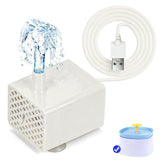 Water Pump Pet Cat Water Dispenser Anti Dry Burning Motor Replacement for Dog Cat Water Dispenser Drinking Bowl Pet Products