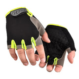 Men Cycling Bicycle Gloves Half Finger Gym Gloves Women Mitten Breathable Anti-slip Glove Fitness Sport Training Gloves