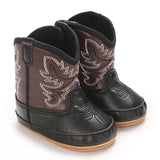 Baby Boys Girls Winter Boots 0-12 Months Western Denim First Walkers Warm Casual Fashion
