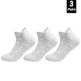 3 Pairs Anti-Slip Football Socks Men Sock Short Long Tube Soccer Basketball Sport Breathable Deodorous 39-45 Running Hiking