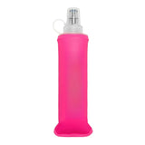 150ml/250ml/500ml Collapsible Silicone Water Bottle with Bite Valve, Outdoor Portable for Running Camping Hiking Travel