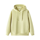 Semir Hoodie Women Fleece Lined Thermal Antibacterial Loose Fit Solid Color 2025 New Winter Casual Pullover