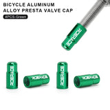 2/4/10Pcs Bicycle Tire Valve Cap Dustproof Lightweight Aluminum Alloy MTB Road Bike Tube Tyre Gas Nozzle Cover For FV Presta