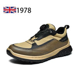 Fashion Waterproof Hiking Shoes Men's Climbing Shoes Anti-collision Fashion Outdoor Casual Lace-up Sneakers