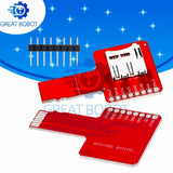 1~3PCS Micro SD Sniffe TF card spi  adapter board module for arduino