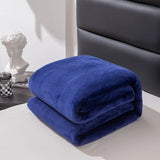 Flannel Fleece Blanket for Beds Solid Color Plain Winter Blanket Single/Queen/King Warm Soft Nap Blanket Manta Plaids for Winter