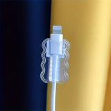 Data Cable Protector Sleeves,Anti-Breakage Cord Saver,Mobile Phone Accessory,Flexible Cord Management for School and Home