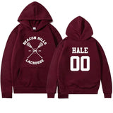 Autumn Teen Wolf Hoodie Beacon Hills Stilinski 24 Lahey McCall Men Womnen Fashion New Brand Design Pullover Men's Fleece Hoodies