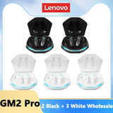 Lenovo GM2 Pro TWS Wireless HIFI Stereo Headset Low Latency Headphones Gaming Music Dual Mode Earbuds Music Sport Headset