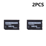 1-30PCS Support Memory Card Adapter SD Card Card To Memory Stick Adapter For PSP SD Card Card 1MB-128GB Memory Stick Pro