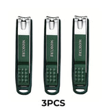 Stainless Steel Nail Clippers Manicure Tools Large Opening Nail Trimmer Anti Splash Design Sharp Edge Christmas Gift