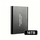 Portable External SSD, 1TB-16TB Large Capacity USB3.1 High Speed Solid State Drive, Lightweight Storage for Laptop, Desktop, Mac