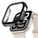 Screen Protector for Apple Watch 10 Case 46mm 42mm 45mm 44mm 41mm 40mm 44 Tempered Glass PC bumper Cover Series 7 8 9 SE 6 5 4