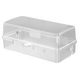 Durable Plastic Plug Box Anti-theft Waterproof Cable Management Box Protect Outlet Weatherproof Extension Lead Cover Outdoor