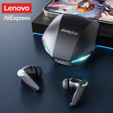 Choice Lenovo XT53 Earphone Wireless Bluetooth 5.4 Headphones Low Latency Gaming Headset Noise Reduction LED Display Earbuds New