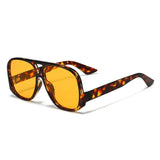 Hiking Camping Oversized Women Double Bridges Anti Light Glasses Fashion Outdoor Driving Eyeglasses Beach Travel UV400 Shades