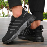 New Men's Sneakers Thick Sole Comfortable Casual Shoes Lightweight Breathable Fashion Running Shoes Luxury Male Tenis Masculino
