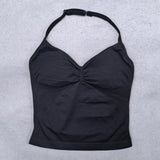 Adjustable Open Back Yoga Top Moisture Wicking Gym Tank