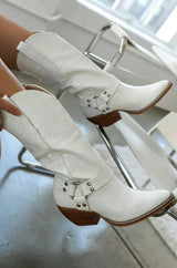 New 2026 Women's Western Cowboy Boots Flock Cow Print Chunky Heel Pointer Toe Western Boots Casual Female Boots Botas Femininas