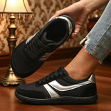 Women's Sneakers Barefoot Casual Wide Last Fashionable Canvas Flat Board Shoe 2025 New Wide Toe Breathable Mesh Running Shoes