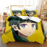 3D Print Apothecary Diaries Bedding Set Single Twin Full Queen King Size Bed Set Adult Bedroom Duvetcover Sets Anime Bed Sheet