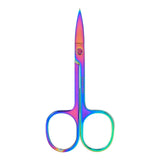1 PCS Multi-purpose Small Beard Scissors Eyebrow Scissors Colorful Trimming Tool for Nails & Cuticle