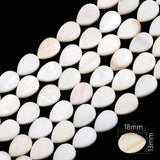 Natural Shell Beads Mother of Pearl Love Star Oval Round Flat Loose Spacer Beads for Jewelry Making DIY Charm Bracelet Necklace