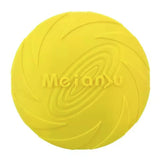 Pet Dog Flying Disk Toy Silicone Material Environmentally Friendly Anti-Chew Dog Puppy Interactive Training Pet Supplies E2