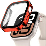 Screen Protector for Apple Watch 10 Case 46mm 42mm 45mm 44mm 41mm 40mm 44 Tempered Glass PC bumper Cover Series 7 8 9 SE 6 5 4