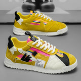 Large Size Men's White Sneakers Autumn Comfortable Non Slip Running Shoes Luxury Soft Sole Fashion Lace Up Outdoor Casual Shoes