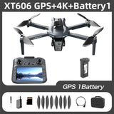 Lenovo XT606 GPS Drone 4K Professional  8K HD Dual Camera Gimbal  360°Obstacle Avoidance Brushless RC Quadcopter Dron toys