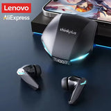 Lenovo XT53 Gaming Headset LED Digital Display Wireless Sport Earbuds HD Call Low Latency Headphones Waterproof GM2 Pro Upgraded