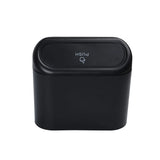 Portable Car Trash Can Hanging Mini Vehicle Garbage Organization With Lid Multifunctional Folding Automotive Garbage Storage Box