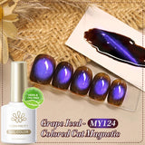 BORN PRETTY HEMA TPO FREE 10ml Rhine Lake Blue Cat Magnetic Gel Polish Semi  Permanent Soak Off UV Gel Nail Art Varnish Manicure