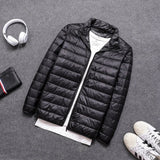 Men's Ultra Light Down Jacket 2024 New Arrivals Spring Winter Feather Ultralight Packable Casual Classic Puffer Coats Men Jacket