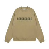 FW22 Men's Hoodies Jogging Set Luxury Design Chest Two Rows Plush Letter Hoodie Women's Loose Hoodie Fashion Unisex Pants Set