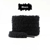 Fashion round plush laces Quality 1cm wide Sneakers Flats Casual laces Shoe accessories 80 /100 /120 /140 /160 Laces 1Pair