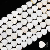 Natural Shell Beads Mother of Pearl Love Star Oval Round Flat Loose Spacer Beads for Jewelry Making DIY Charm Bracelet Necklace