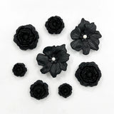 Cute Shoe Charms Set DIY Flower Hole Shoe Buckle Shoes Accessories 3D Flower Bouquet Bone White Hole Shoe Decorations For Women
