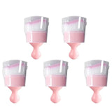 1/3/5Pcs Pink Car Air‑Conditioner Vent Cleaning Brush, Flexible Gap Dust Removal Tool for Car Interior Detailing