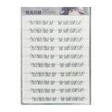 Natural Looking Lower Fake Eyelashes Wispy Cosplay Individual Lashes Cluster Comic False Eyelashes For Beauty Perfect Eye Makeup