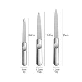 Nano Glass Nail File Transparent Crystal Nail Polish Rubbing Strip Polishing And Shining Nail Enhancement Tool