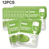 12pcs Sakura Mud Mask Brightening Hydrating Face Mask Luminous Skin Clean Facial Cleansing Clay Hydrating Anti Wrinkle Skincare